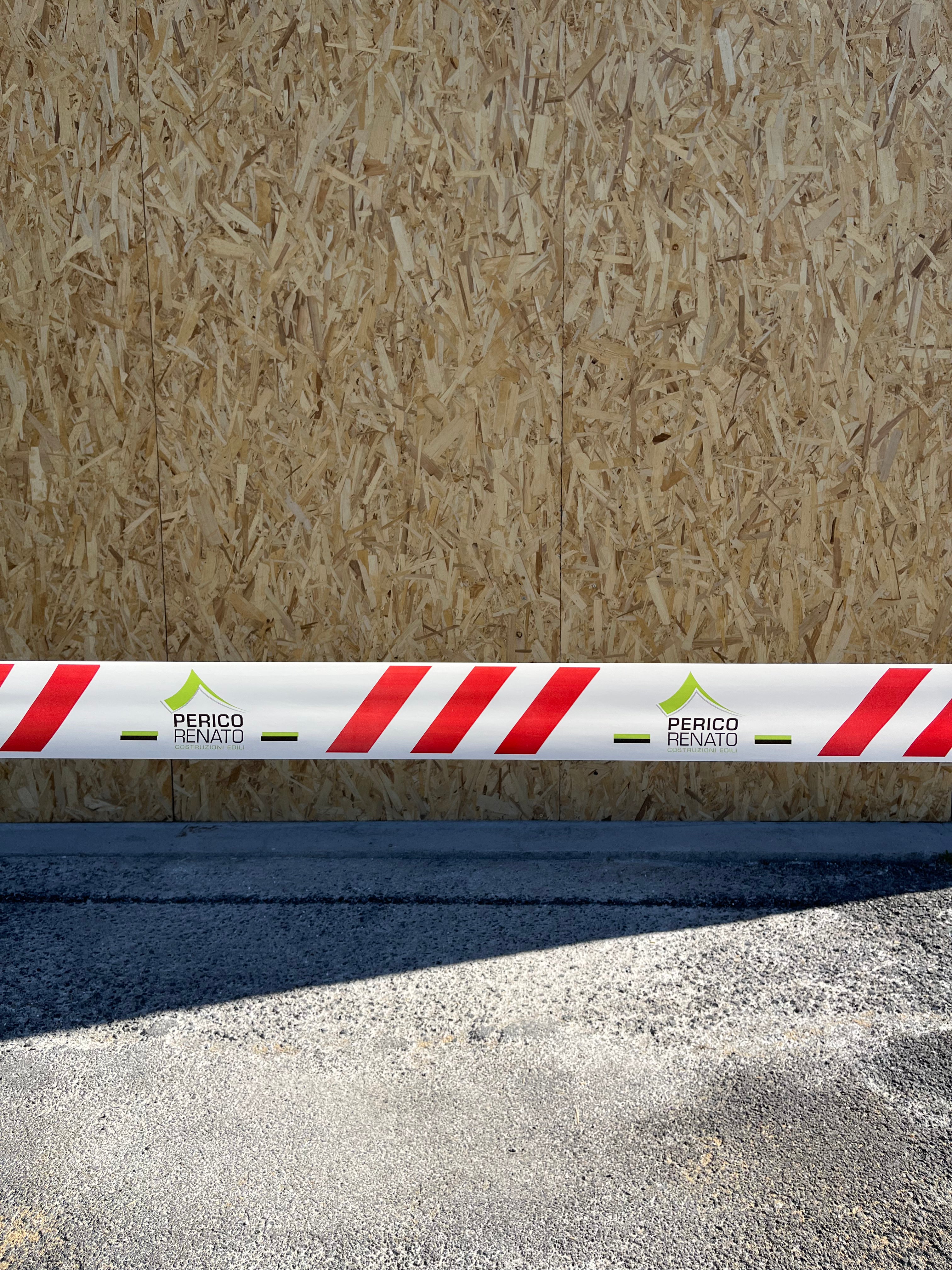 Biosolux® Nastro Segnaletico Bianco e Rosso